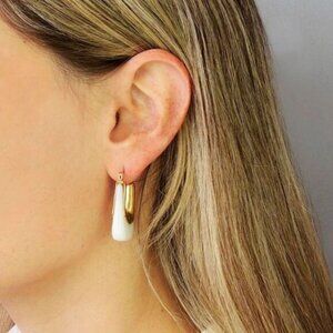 Bohemian hoop earrings A114